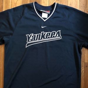 Yankees Nike Pullover Jersey Sz Medium